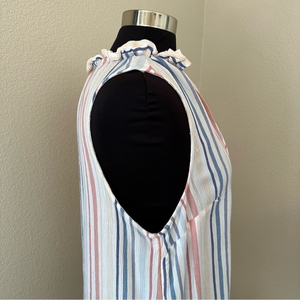TORRID Multicolor STRIPE Sleeveless Blouse Size M - Picture 8 of 12